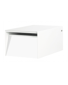 Urban Back Opening Letterbox - White