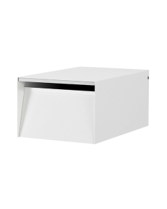 Urban Back Opening Letterbox - White
