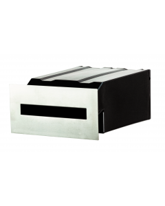 Masonry Insert Letterbox - Stainless Steel Faceplate