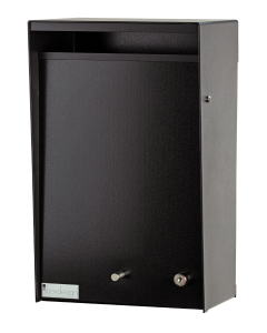 Wall Mounted Letterbox - Black