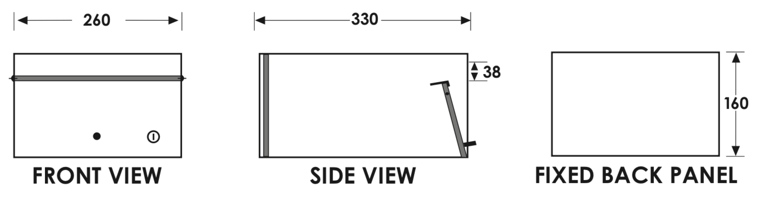 Apartment Letterbox Specs